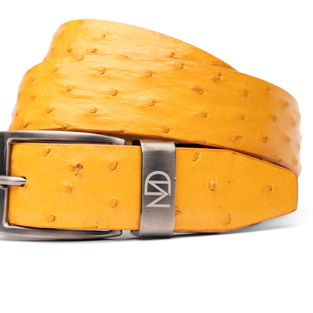 Marco_Di_Milano Domenico Belt Buttercup Leather Shoe