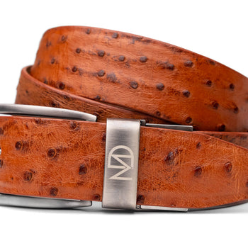 Marco Di Milano Domenico Belt Cognac Leather Shoe
