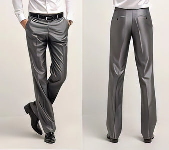 Shiny Sharkskin Flashy Dress Slack ~ Dress Pants Available In Black,Ivory,White,Navy Blue,Silver,Charcoal Grey