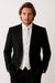 Package Deal High Quality 2-Button  Side Vented Super 120's Tuxedo + White Shirt+White Tie+White Vest