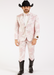 Package Package Combo Mens Pink Suit - Paisley Fancy Floral Suits with Matching Bowtie