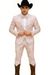 Package Package Combo Mens Pink Suit - Paisley Fancy Floral Suits with Matching Bowtie