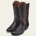 Cuadra Honey Brown Round Toe Caiman Boot