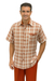 Suit in papaya/cream by Dreams by Zacchi – 2 Piece Leisure Outfit with Matching Shirt and Pants - $99