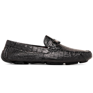 Marco Di Milano Parma Caiman Belly Bit Drivers Black