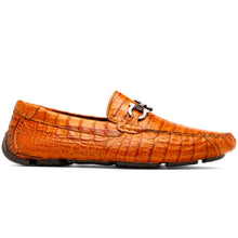 Marco Di Milano Parma Brandy Caiman Belly Bit Drivers