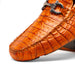 Marco Di Milano Parma Brandy Caiman Belly Bit Drivers