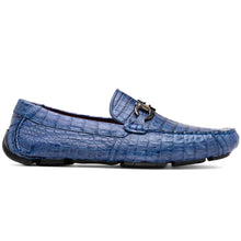 Marco Di Milano Parma Blue Jeans Caiman Belly Bit Drivers