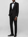 Black Peak Lapel Ticket Pocket Tuxedo