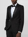 Black Peak Lapel Ticket Pocket Tuxedo