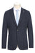 "Elegant Navy Blue Blazer for Prom or Wedding: Pelago's Slim-Fit Summer Cotton Masterpiece"
