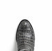 Marco Di Milano Phoenix Stone Gray Caiman Crocodile Round Toe Cowboy Boots