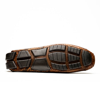 Marco_Di_Milano Pia Cognac Leather Luxury Shoe