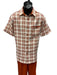 Mens 2 Piece Walking Suit - Textured Plaid