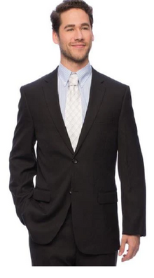 Brand: Caravelli Collezione Suit - Caravelli Suit - Caravelli italy Caravelli Men's  Classic Fit Black Double Vent Vested Suit