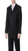 Brand: Caravelli Collezione Suit - Caravelli Suit - Caravelli italy Caravelli Men's Classic Fit Black  3-piece Vested Peak Lapel Suit