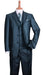 Men's Black Three Buttons Style suit Fashion Cheap Priced Business Suits Clearance Sale Edged Jacket w/ Pants Vest Set