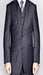 Mens Three Piece Suit - Vested Suit Mens Black Pinstripe 2-Button Vested Suit