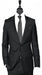 Alberto Nardoni Black 3 Pieces Summer Linen Wedding/Groom/Groomsmen Suit Jacket & Pants & Suit 2 Buttons Suit - Mens Linen Suit