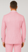 Pink Big and Tall Linen Suit