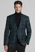 Plaid Dinner Jacket - Green Tartan Sportcoat