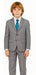 Light Gray Glen Plaid Pattern Father ~ Dad And Son Matching Suit