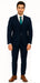 Black and Navy Glen Plaid Pattern ~ Dad And Son Matching Suit