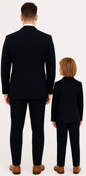 plaid-pattern-father-dad-and-son-matching-suit