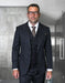 Statement Men’s 3-Piece 100% Wool Fashion Suit – Unique Checker Pattern