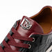 Marco Di Milano Portici Wine Men's Exotic Lizard / Crocodile Casual Sneakers