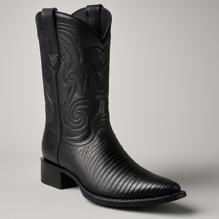 Men's Wild West Teju Lizard Skin 3X Toe Boots 29507 - Image 14