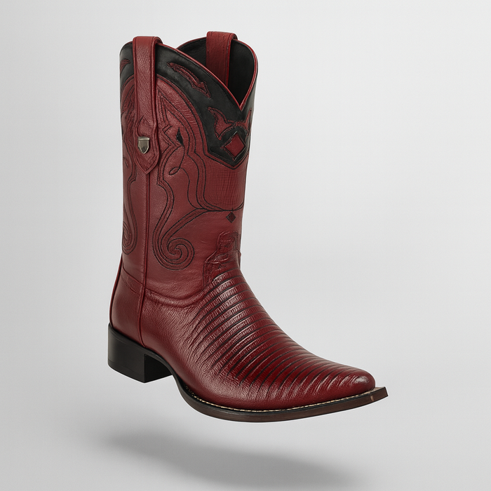 Men's Wild West Teju Lizard Skin 3X Toe Boots 29507 - Image 23
