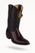 Men's King Exotic Snip Toe Eel Boots Handcrafted Burnished Purple (494RD0866)
