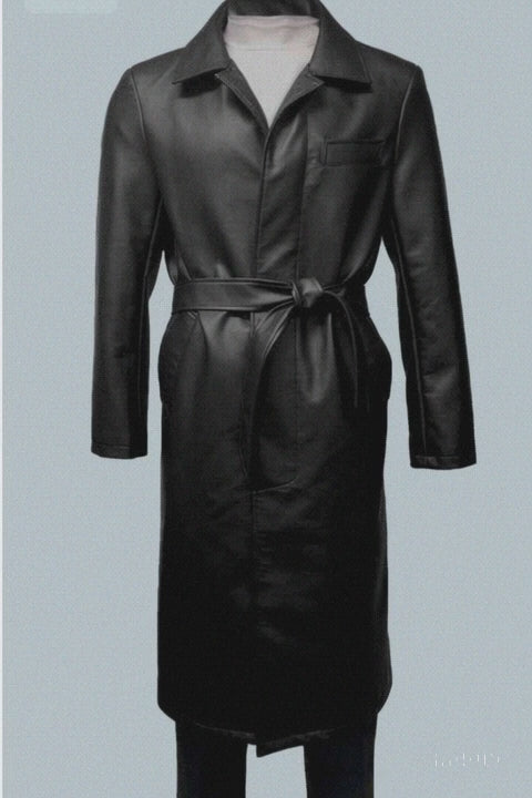 men-s-black-pu-belted-trench-coat-long-leather-look-overcoat-full-length