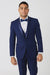 Light Navy Blue Tuxedo - Indigo Tuxedo - Wedding Tuxedo Suit