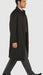Men's Extra Long Outerwear Black Coat