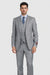 Giorgio Fiorelli Grey Two-Button Suit + Vest