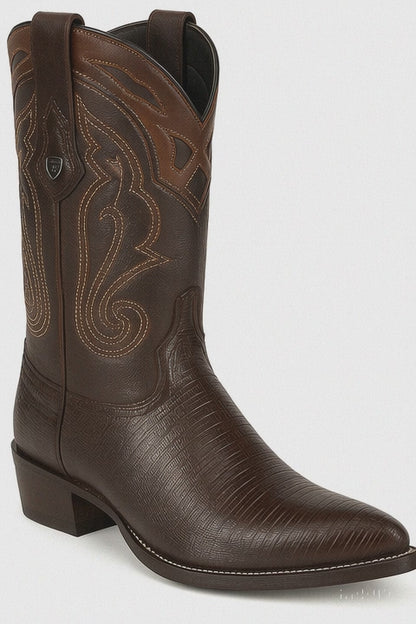 Men's Wild West Teju Lizard Skin J Toe Boots 29907