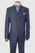 Men's 100% Cotton Denim Suit Set – Double Vent Jacket, Vest & Flat Front Pants