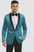 Black and Teal Tux for Every Occasion