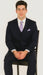 Vitali Brand Suits - Men'S Dark Navy Slim Fit Vent Sharkskin Shiny Vested 3 Piece Suit Online Discount Fashion Sale - Dark Blue Suit Color