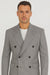 kingsman harry light grey Double Breasted suit