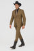 Designer Men's 2 buttons fully lined slim fit Khaki suit