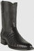 Black Caiman Belly Roper Boots