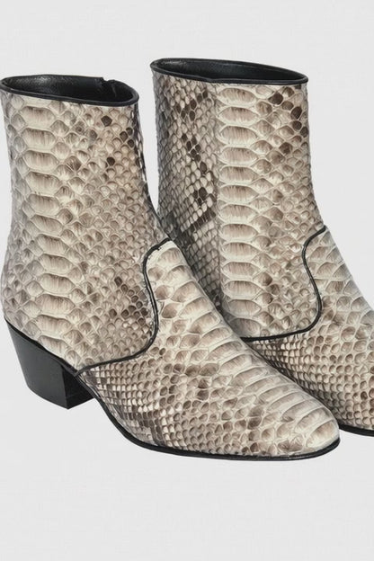 Men's Los Altos Python Ankle Boot 635749