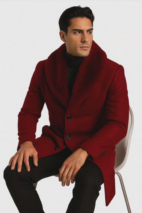 Burgundy Topcoat 