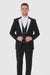 Men's 3 Piece  Slim Fit Black Tuxedo