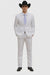 Bolzano Men's 100% Polyester 2 Buttons Fully Lined Dress Suits
