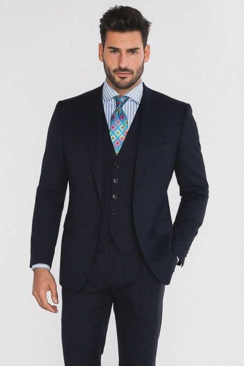 Two-Button-Navy-Color-Suit