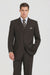 JP56 BLACK W/ WHITE PINSTRIPE EXTRA FINE SUPER 120'S Cheap Priced Business Suits Clearance Sale Available In 2 Or 3 Buttons Style Regular Classic Cut